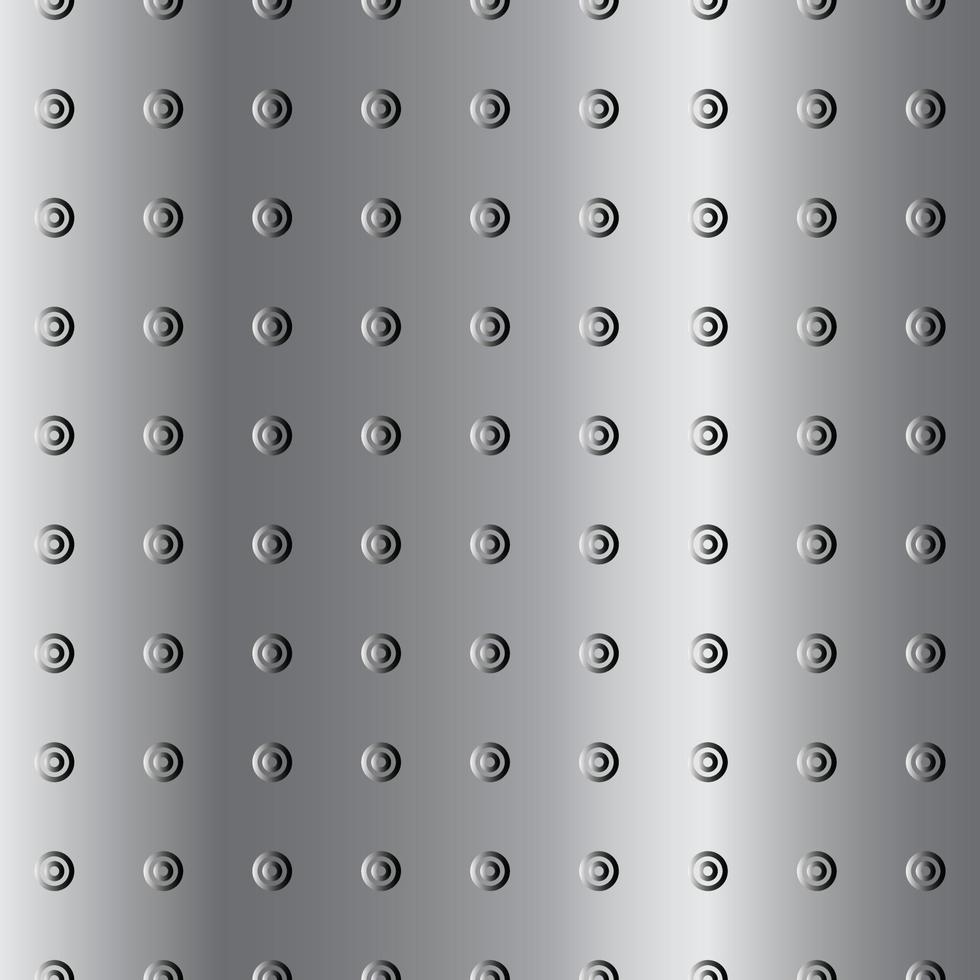 Metal seamless pattern background texture with dots. Vector illustration. eps 10