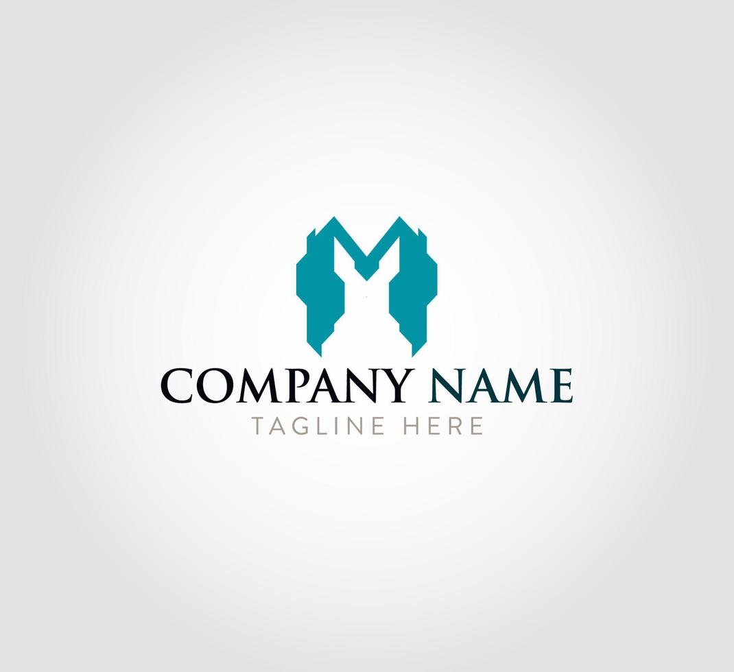 Initial letter M logo design. Creative and modern letter concept Illustration. Abstract letter M W logo design template vector