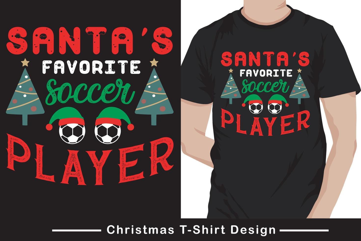 diseño de camisetas navideñas, prendas de vestir, ilustración vectorial, plantilla gráfica, impresión bajo demanda, telas textiles, estilo retro, tipografía, vintage, vector pro de camisetas navideñas