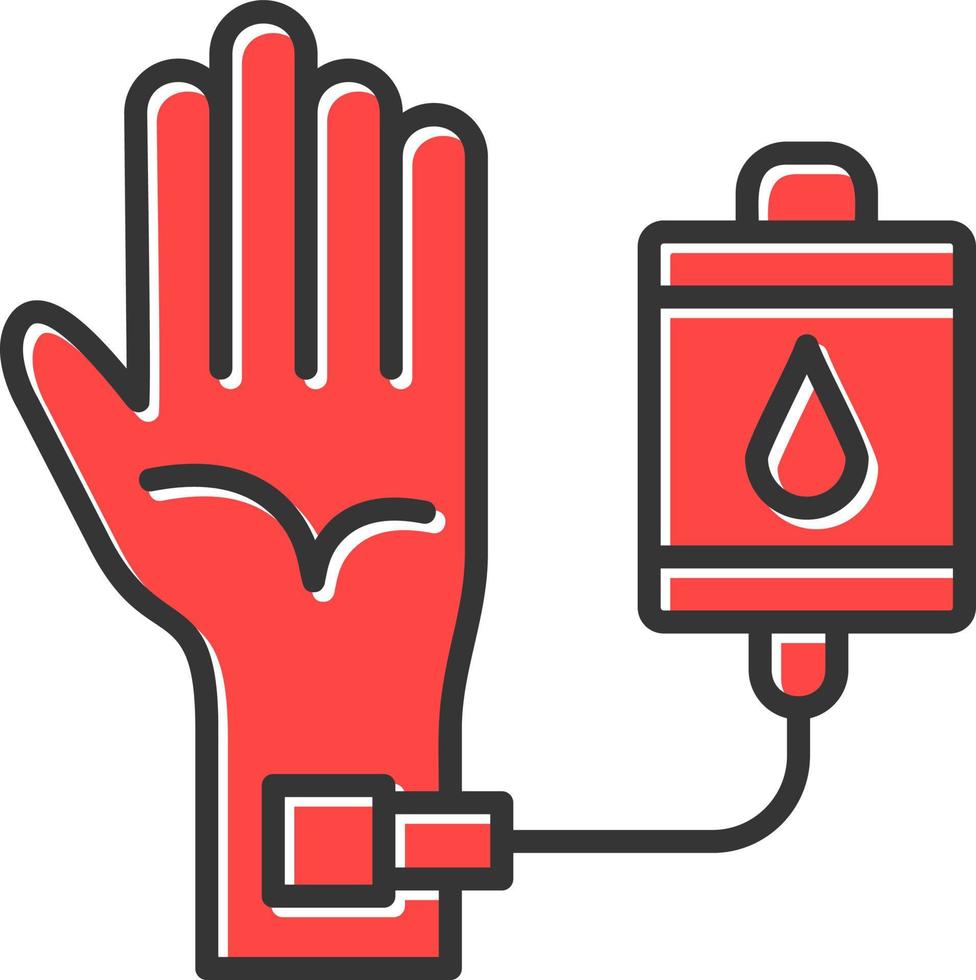 Transfusion Creative Icon Design vector