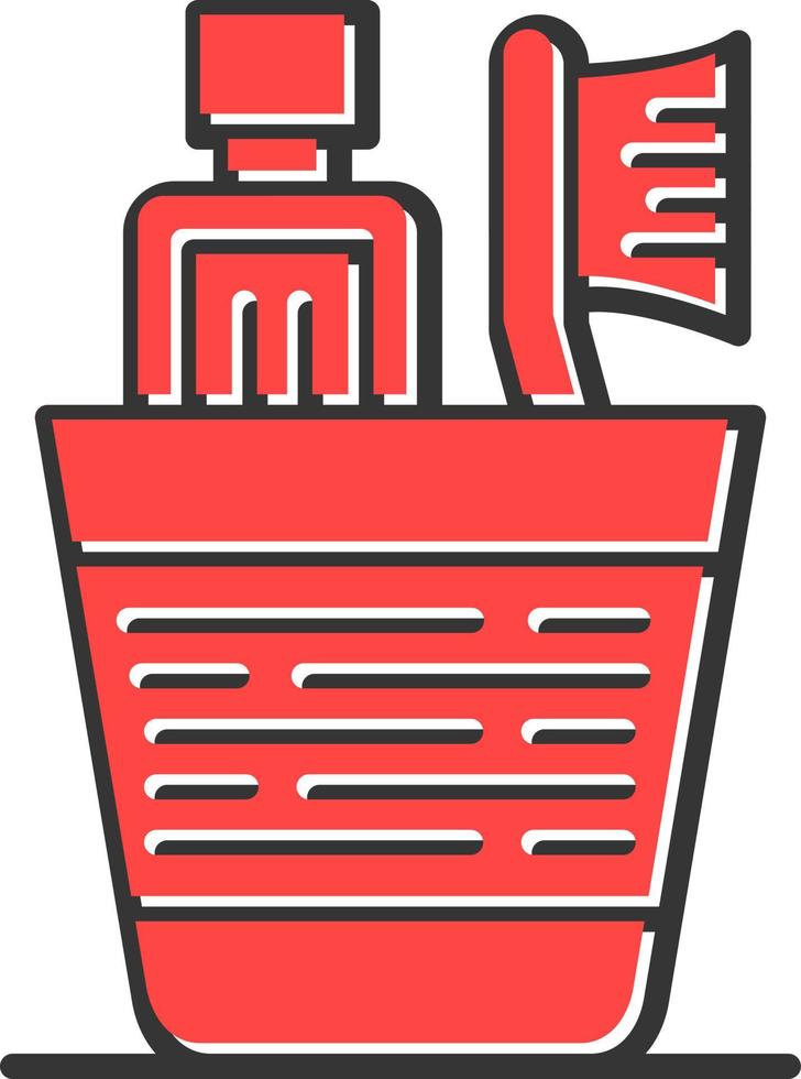 Toothbrush Creative Icon Design vector