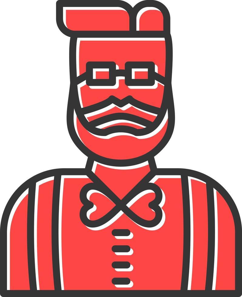 diseño de icono creativo hipster vector