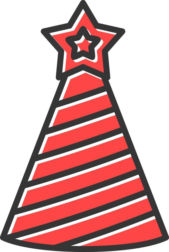 diseño de icono creativo de sombrero de fiesta vector