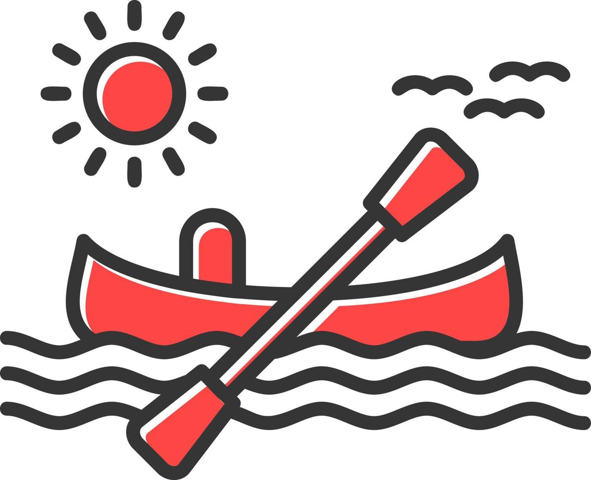 Kayak Creative Icon Design vector