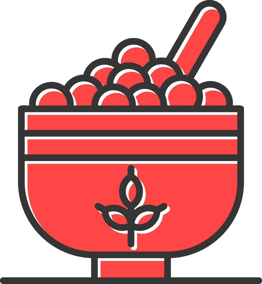 Cereal Creative Icon Design vector