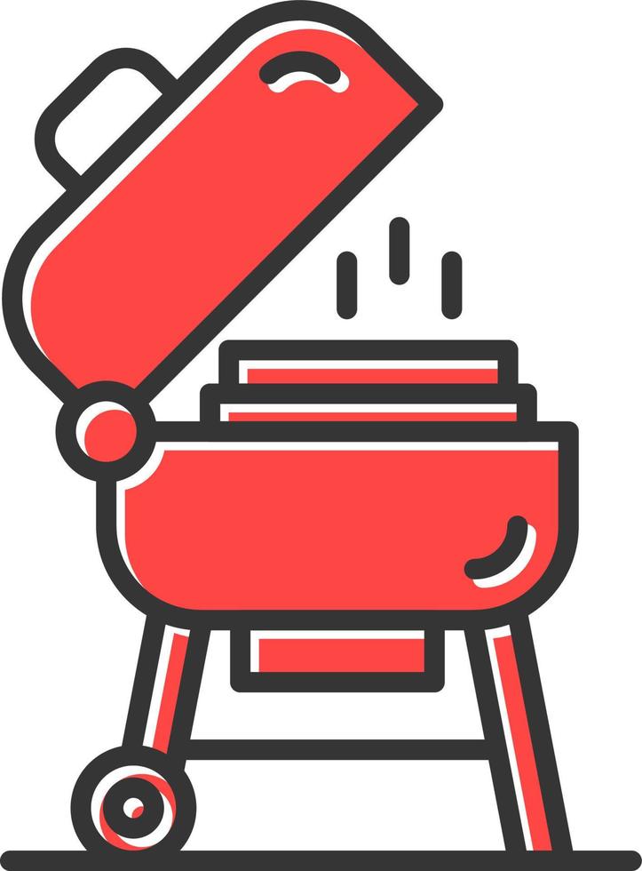 Barbecue Creative Icon Design vector