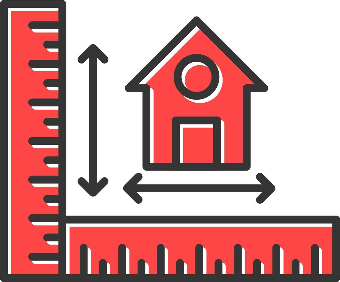 Measure Creative Icon Design vector
