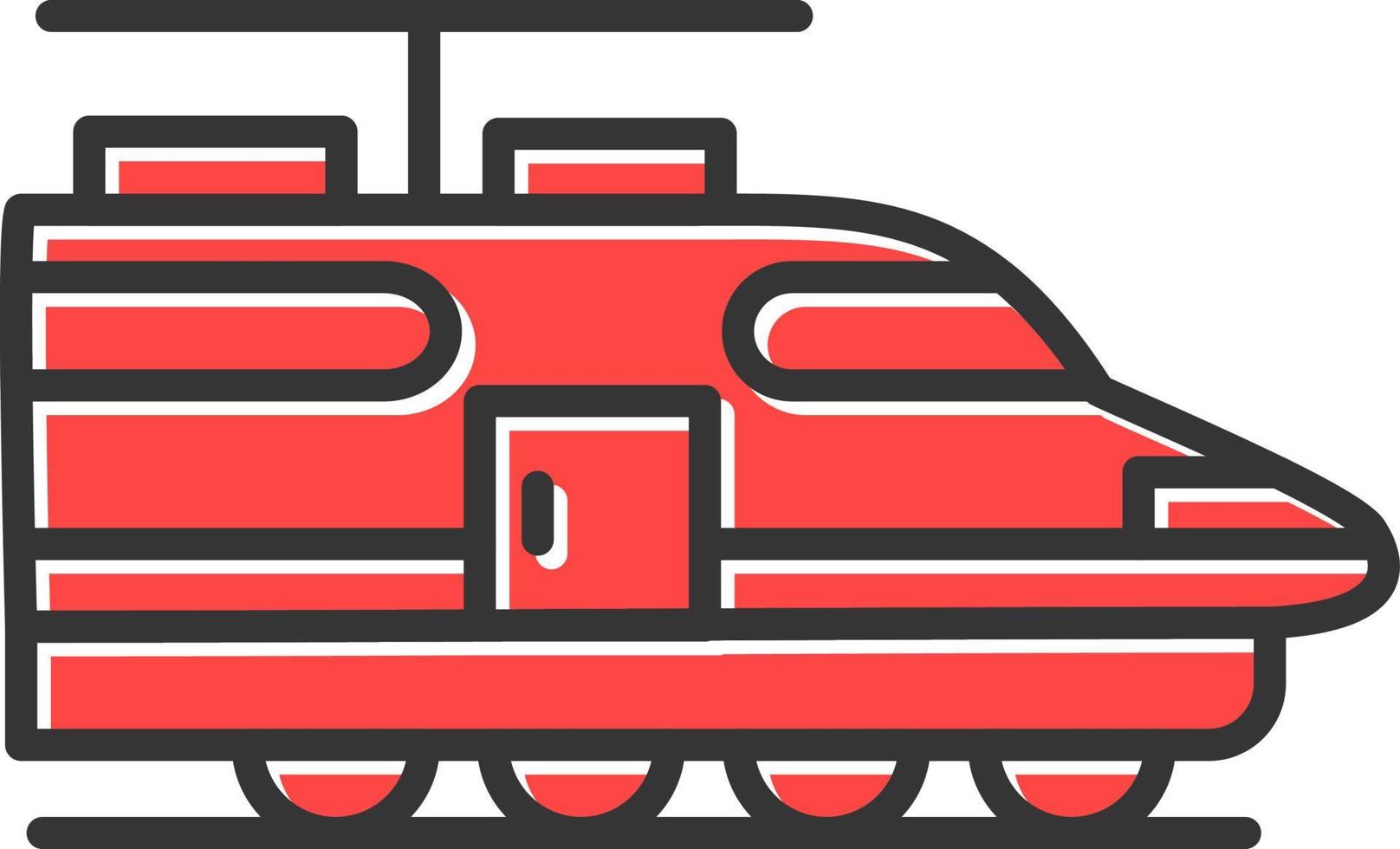 Train Creative Icon Design vector