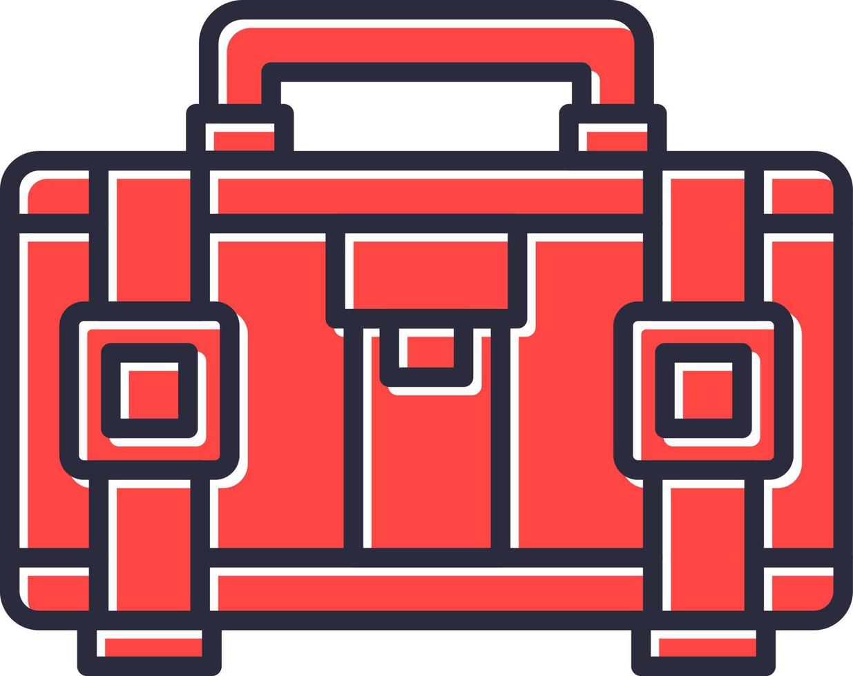 Luggage Creative Icon Design vector