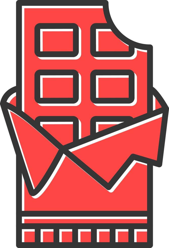 Chocolate Creative Icon Design vector