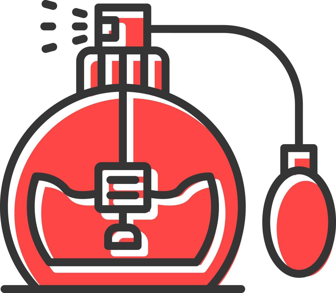 Perfume Creative Icon Design vector