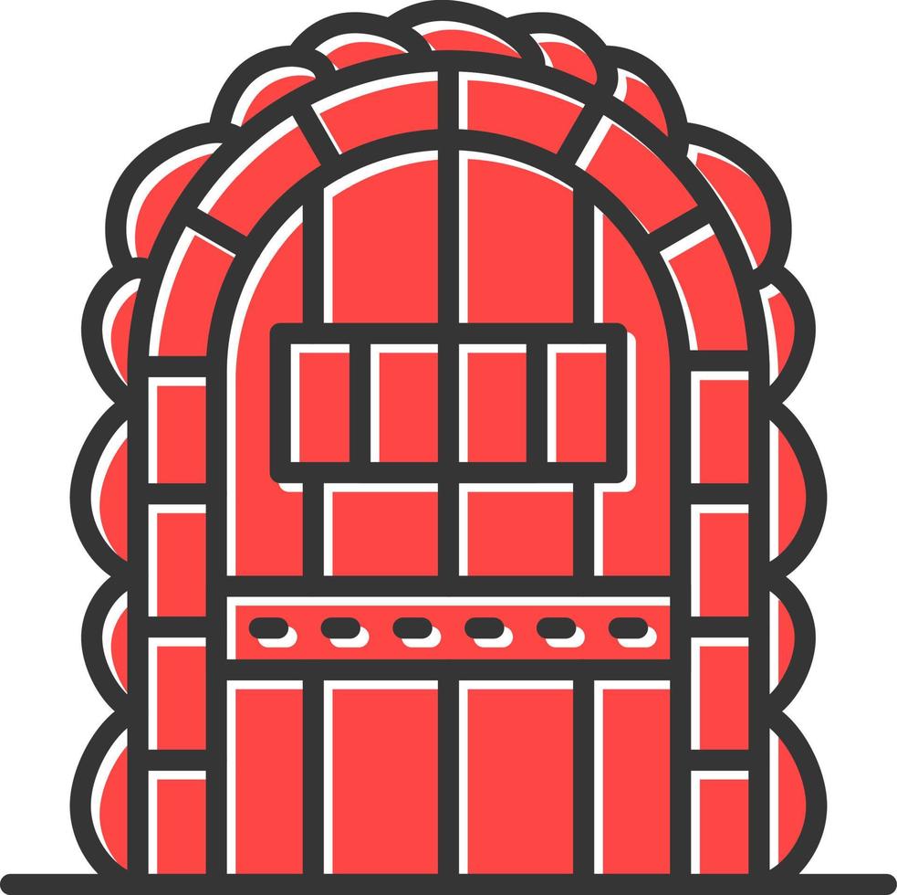 Dungeon Creative Icon Design vector