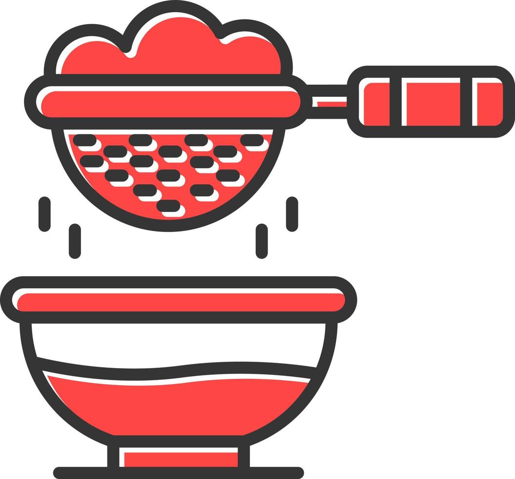 Strainer Creative Icon Design vector