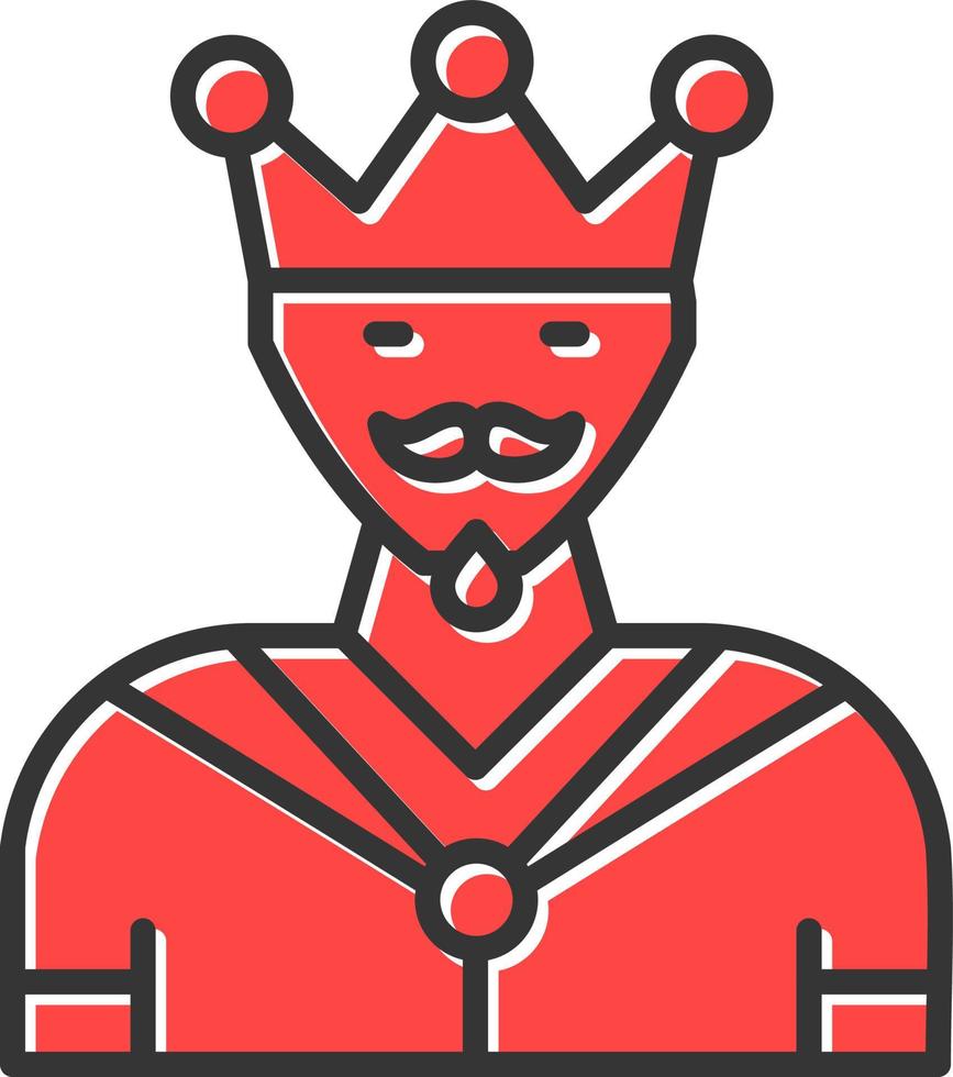 King Creative Icon Design vector