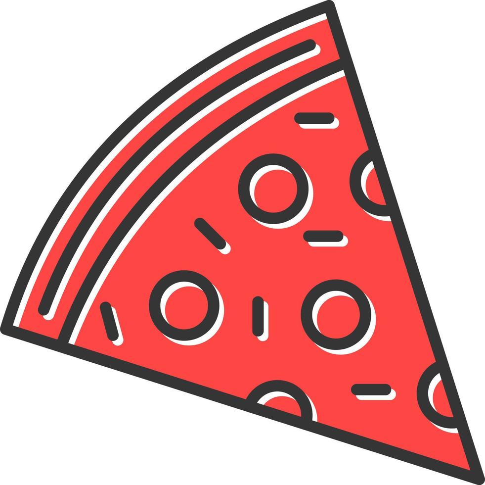 Pizza Creative Icon Design vector