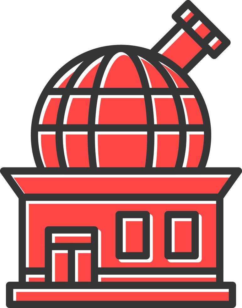 Observatory Creative Icon Design vector