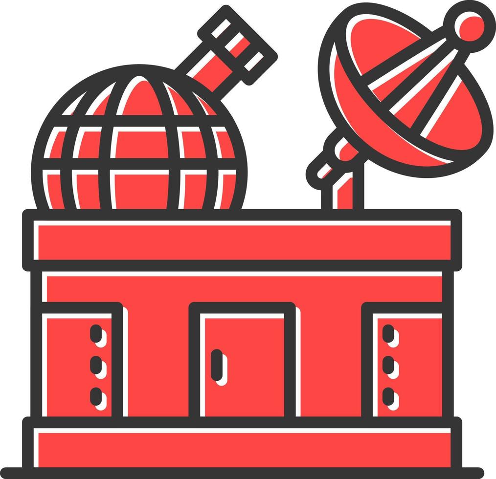 Observatory Creative Icon Design vector