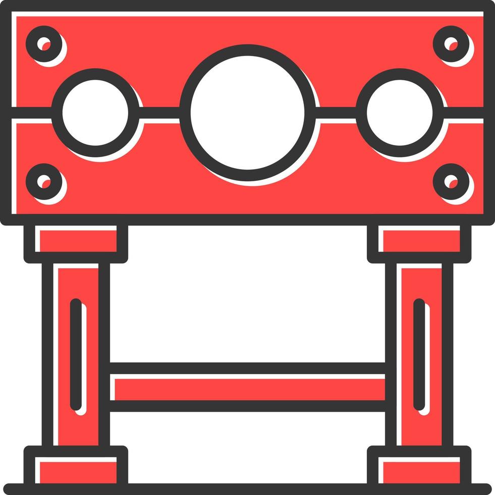 Pillory Creative Icon Design vector