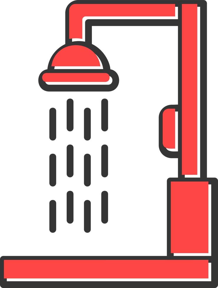 Shower Creative Icon Design vector