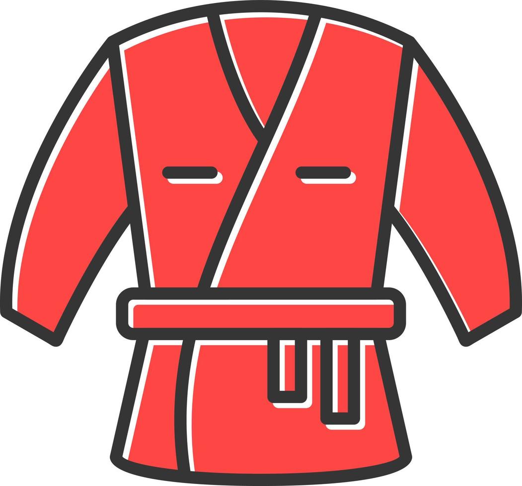 Kimono Creative Icon Design vector