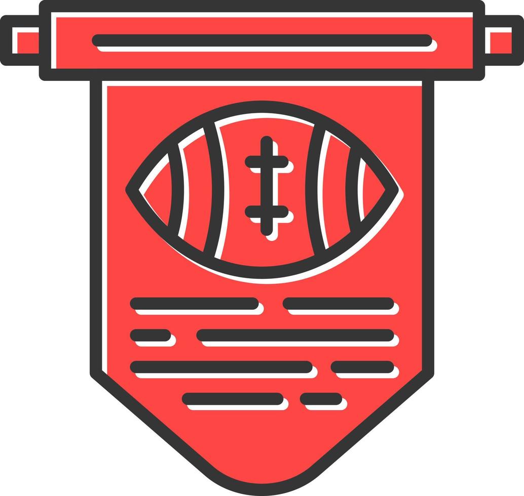 Pennant Creative Icon Design vector