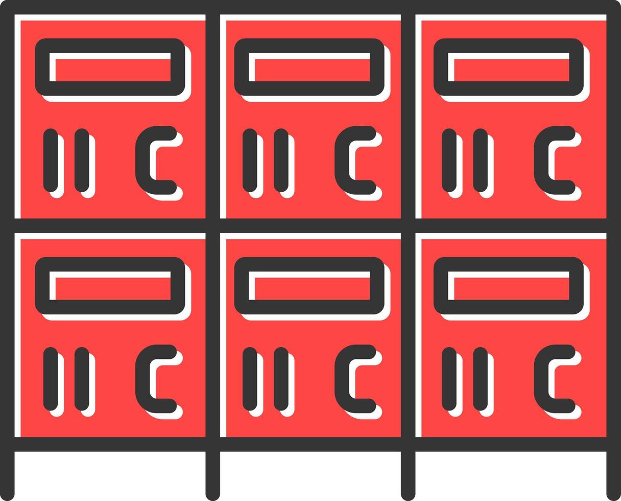Locker Creative Icon Design vector
