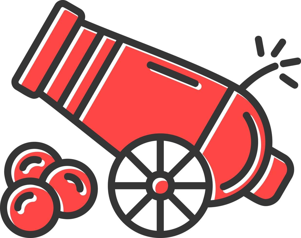 Cannon Creative Icon Design vector