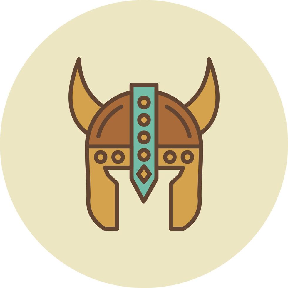 diseño de icono creativo de casco vector