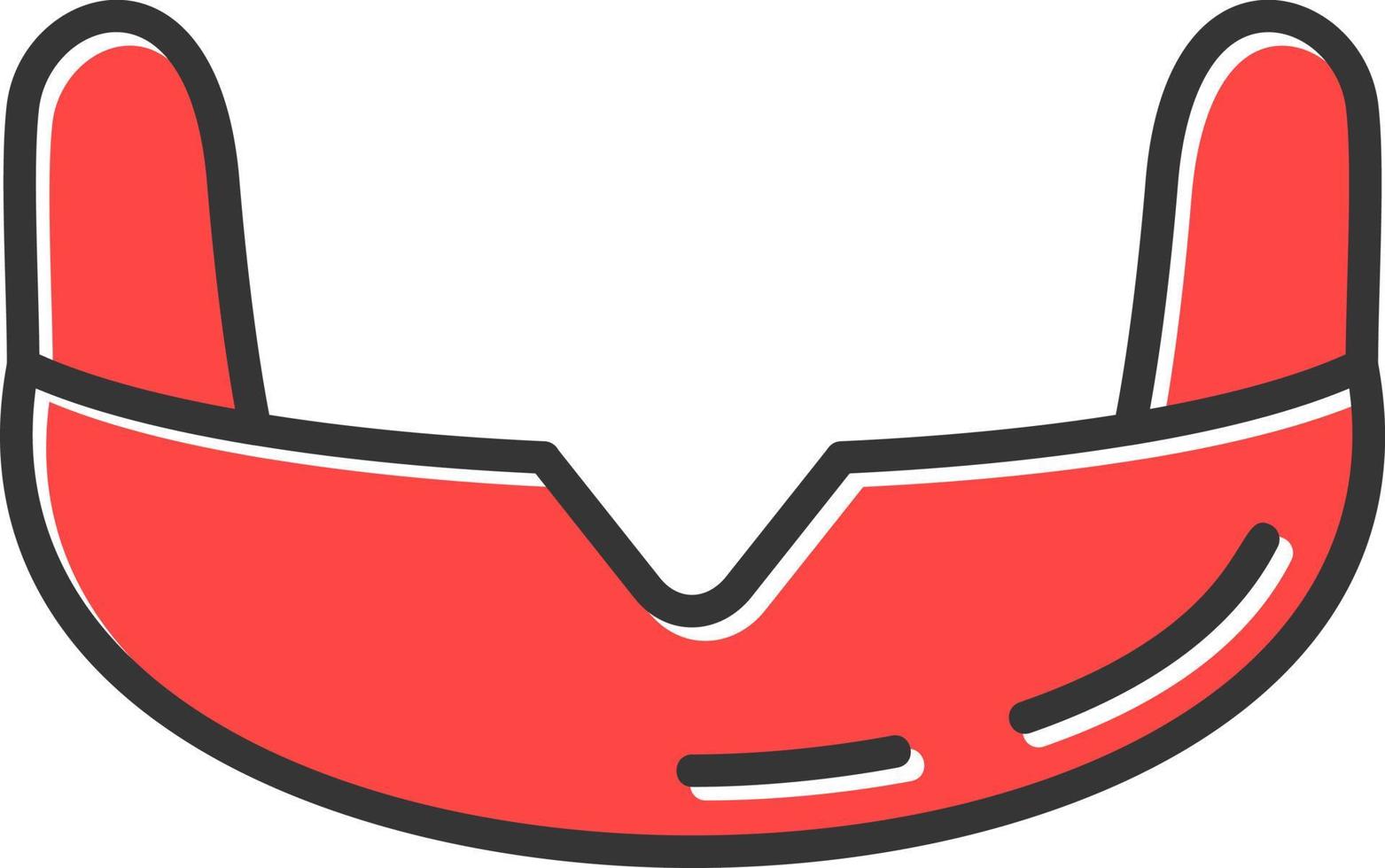 Gum Shield Creative Icon Design vector