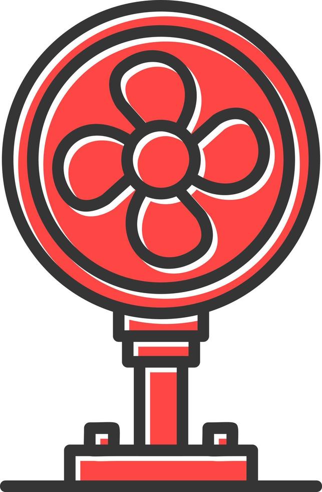 Fan Creative Icon Design vector