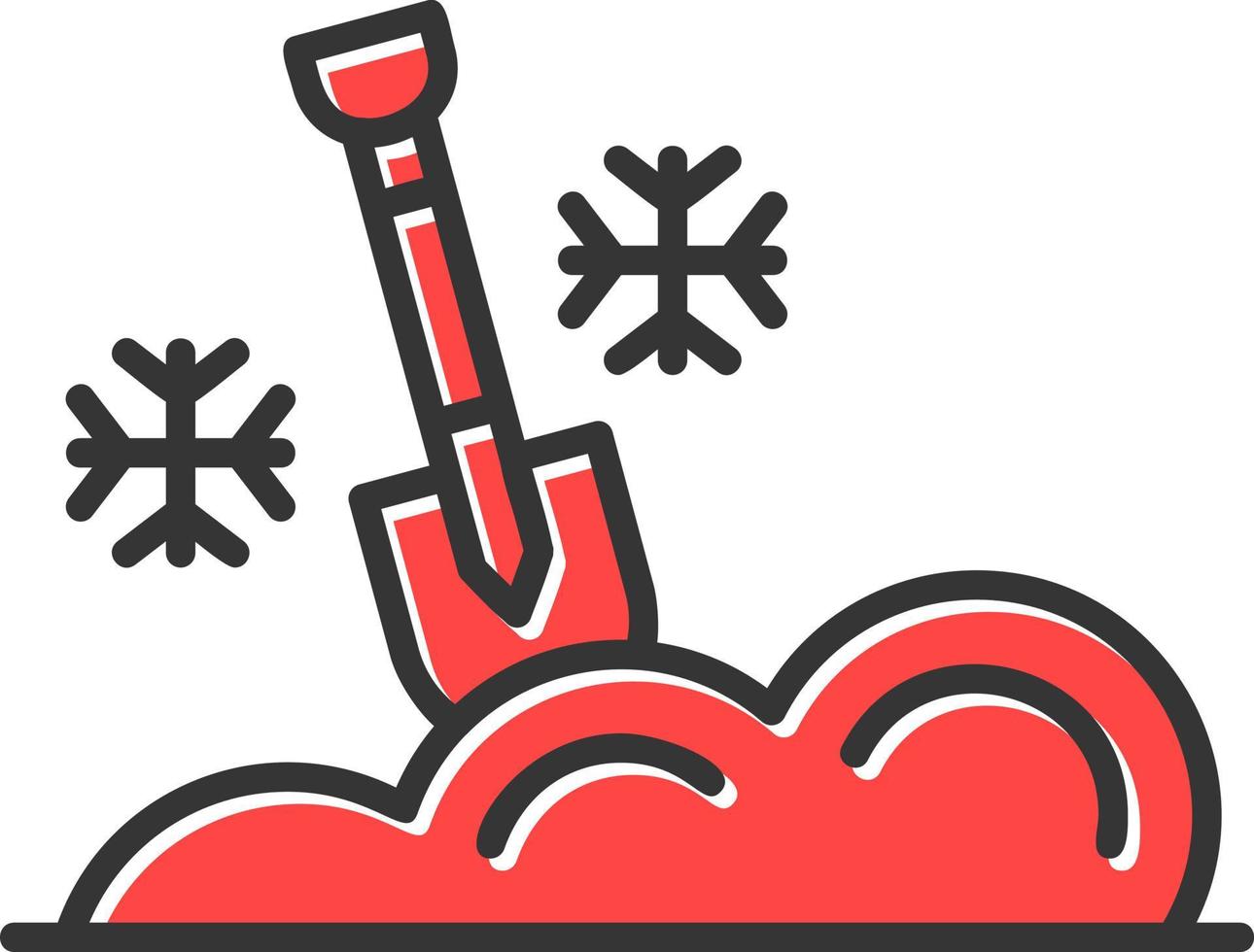 Shovel Creative Icon Design vector