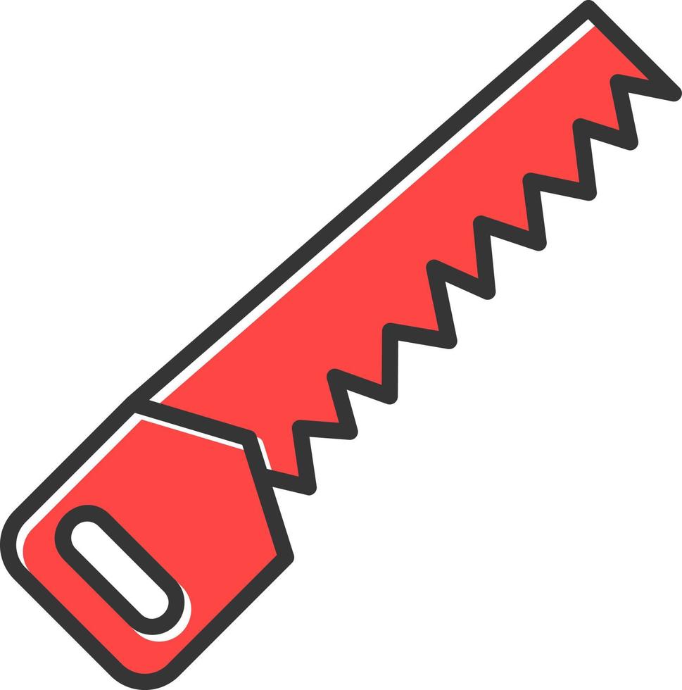 Saw Creative Icon Design vector