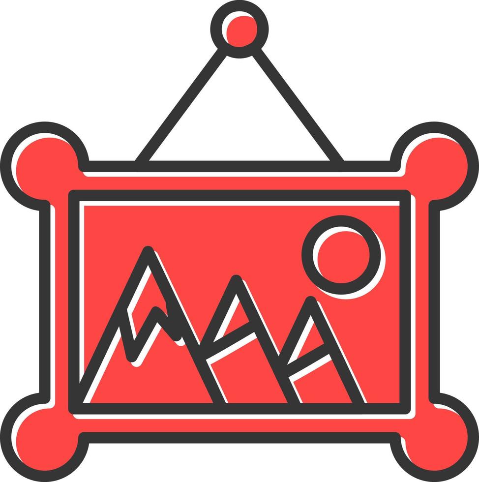 Frame Creative Icon Design vector