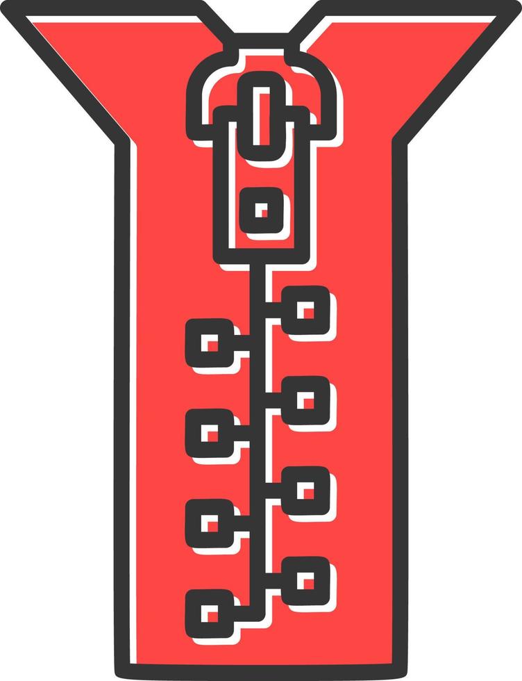 diseño de icono creativo zip vector