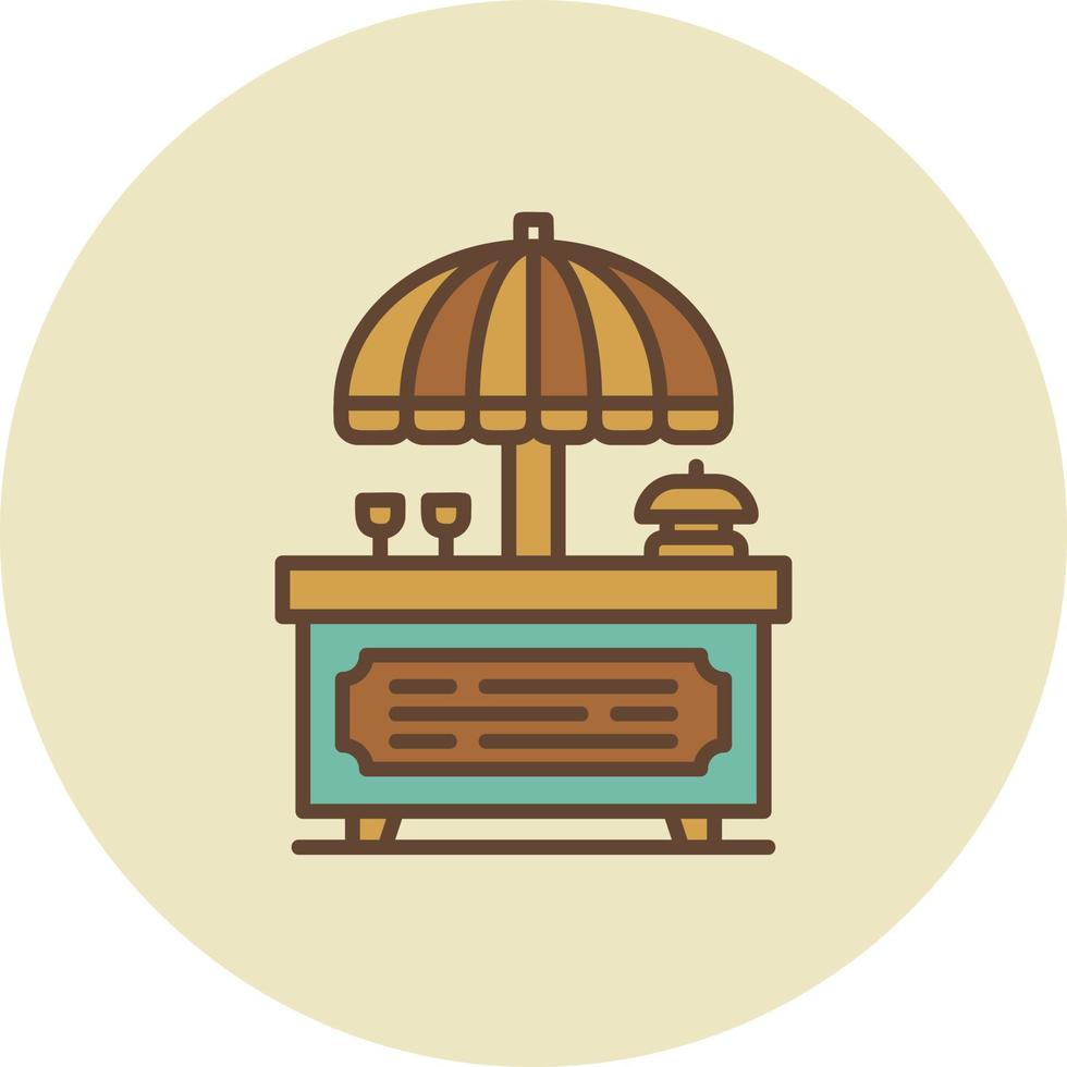 Reception Creative Icon Design vector
