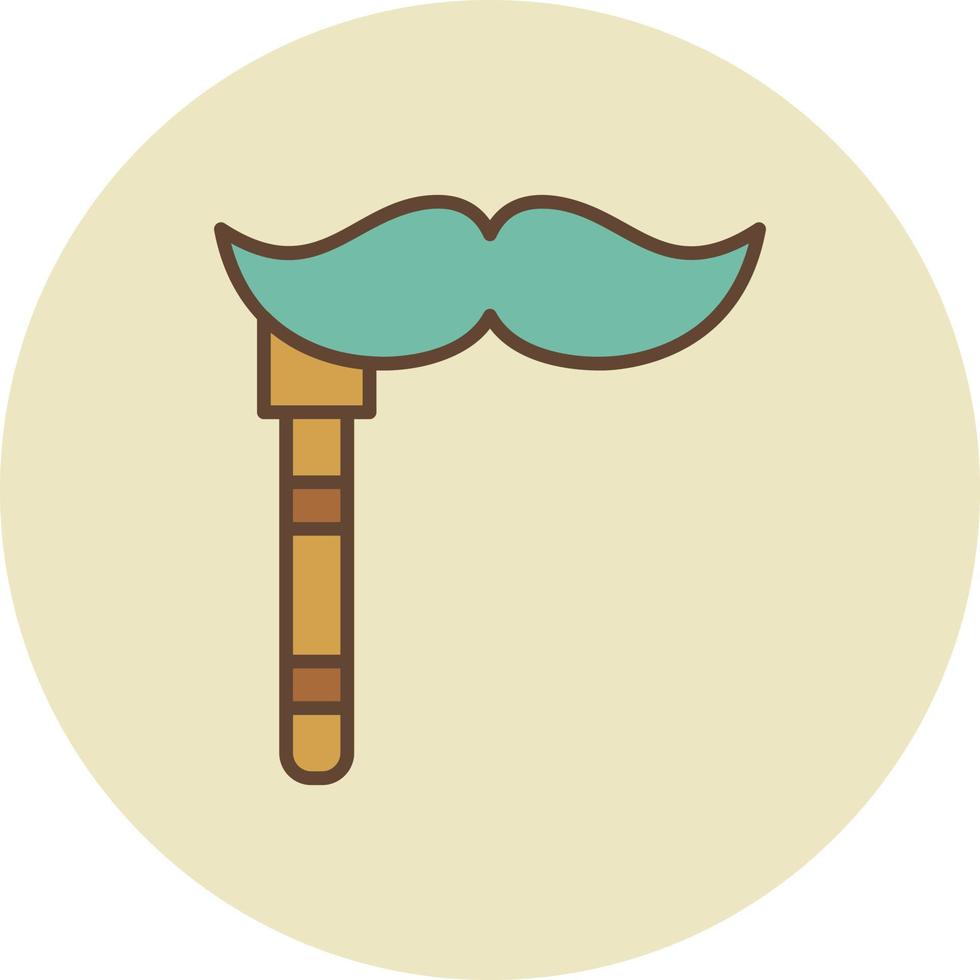 Moustache Creative Icon Design vector