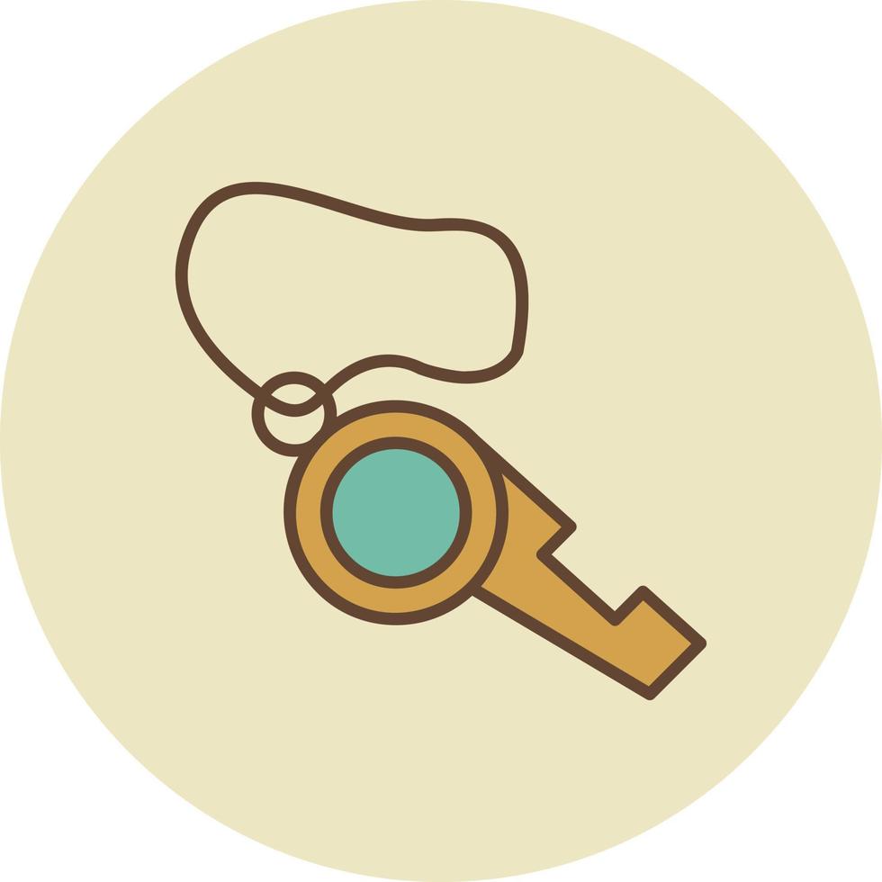 Whistle Creative Icon Design vector