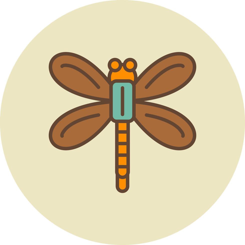 Dragonfly Creative Icon Design vector