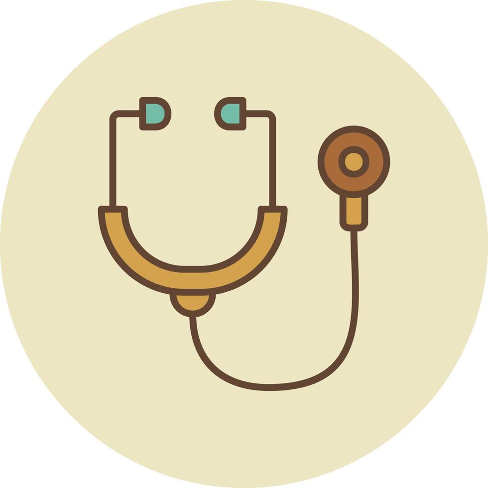 Stethoscope Creative Icon Design vector