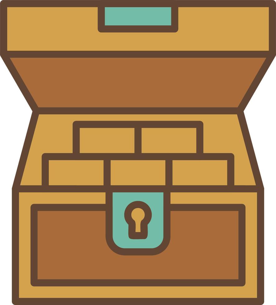 Chest Creative Icon Design vector