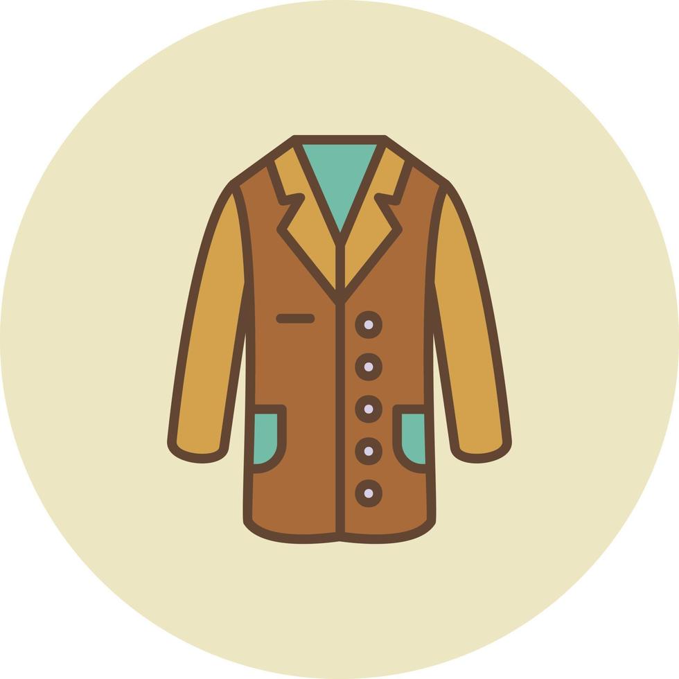 Lab Coat Creative Icon Design vector