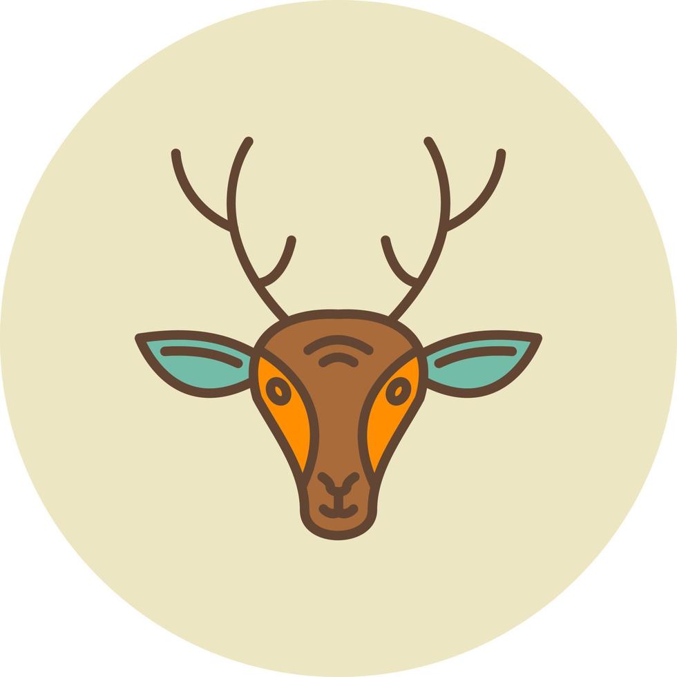 Deer Creative Icon Design vector