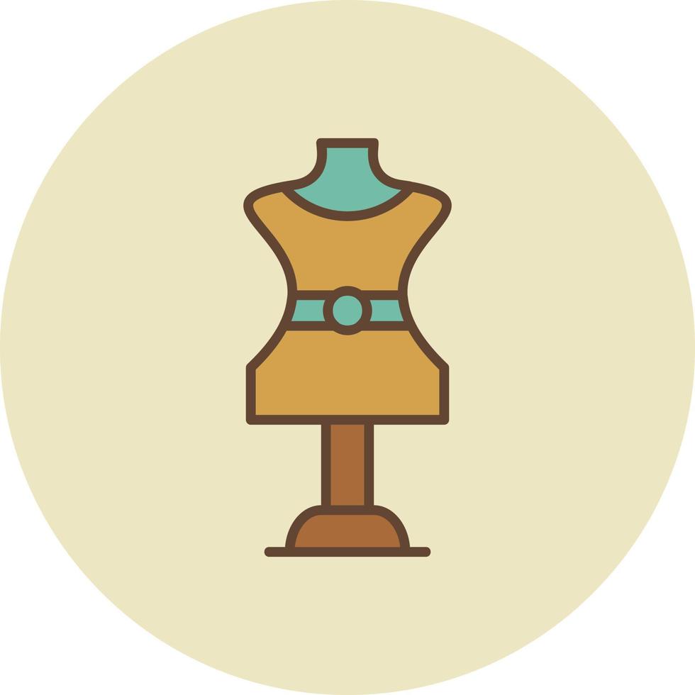 Mannequin Creative Icon Design vector