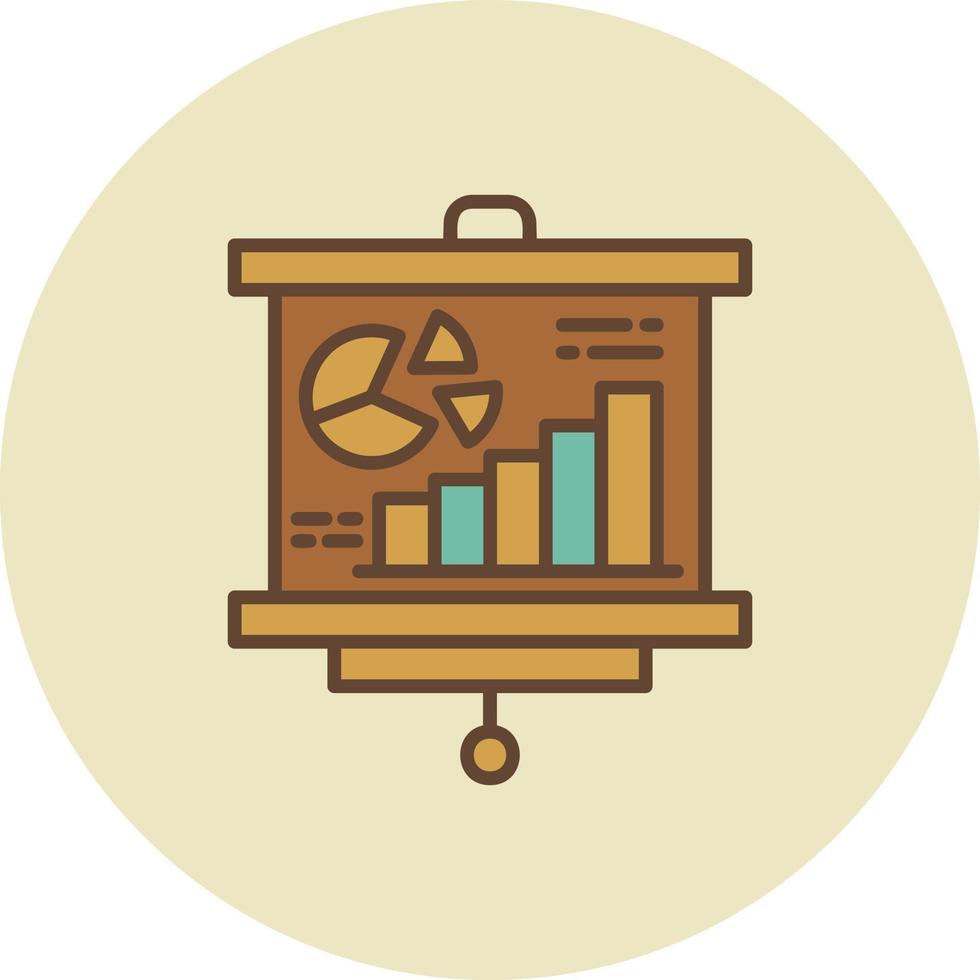 Chart Creative Icon Design vector