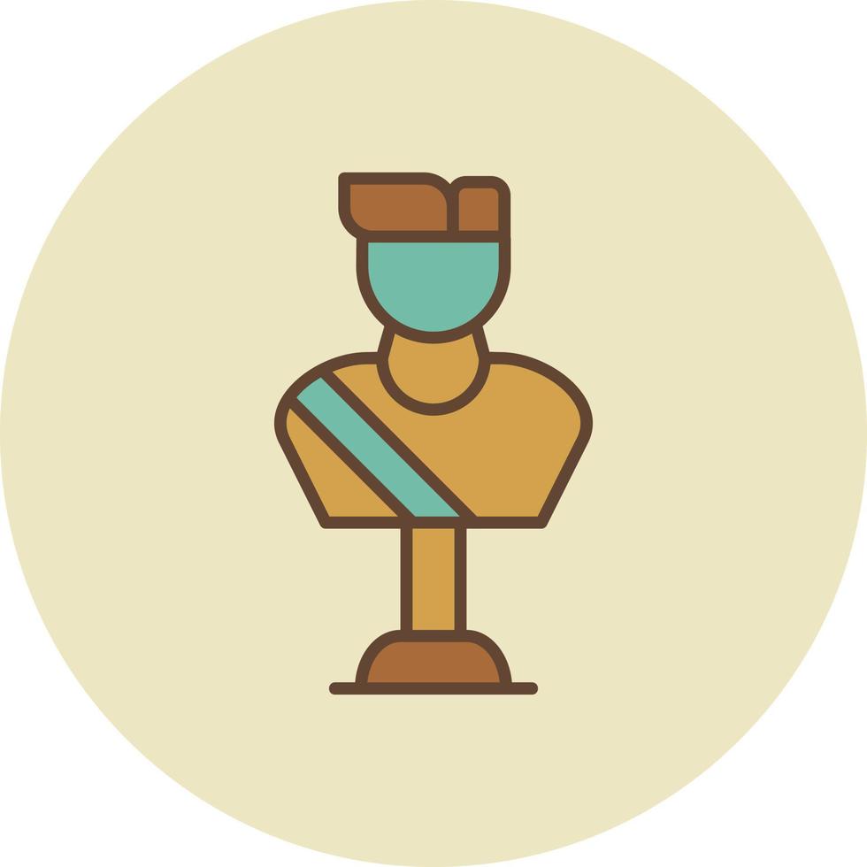 Sculpture Creative Icon Design vector