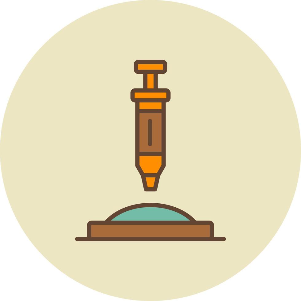 Thermal Paste Creative Icon Design vector
