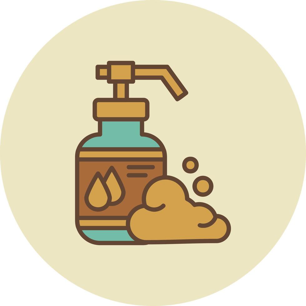 Shampoo Creative Icon Design vector