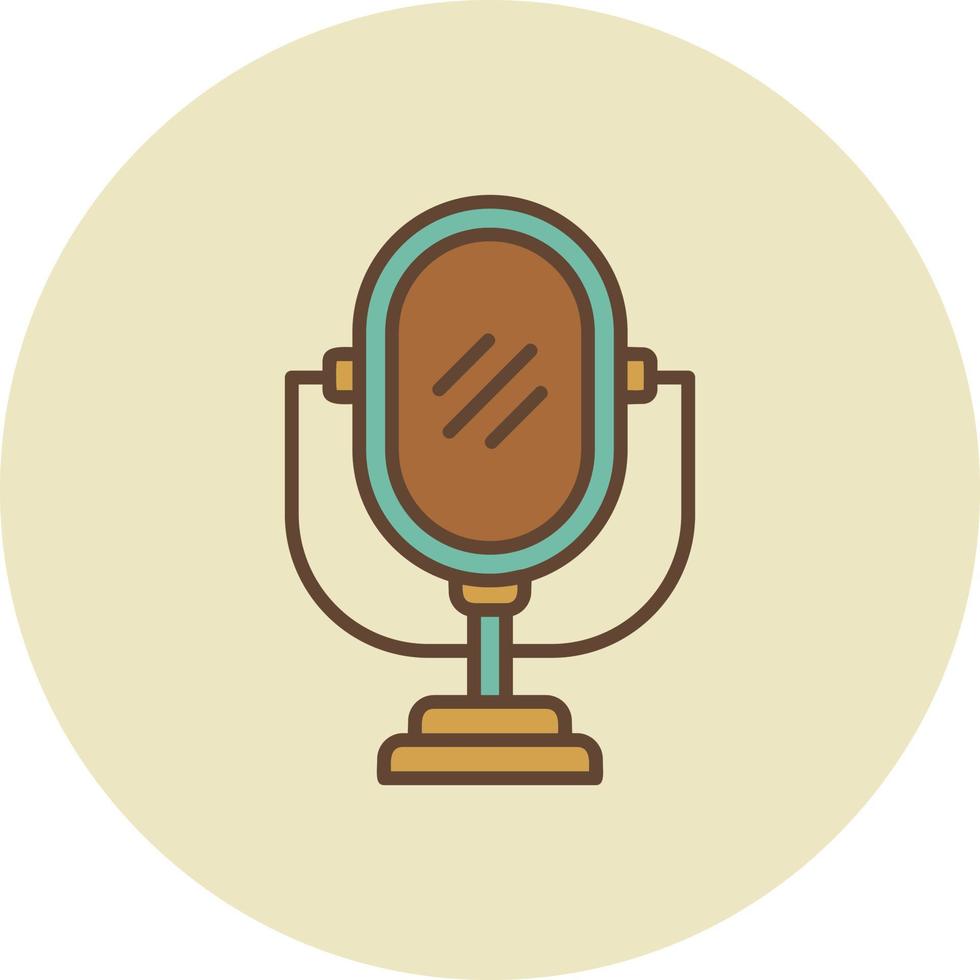 Mirror Creative Icon Design vector