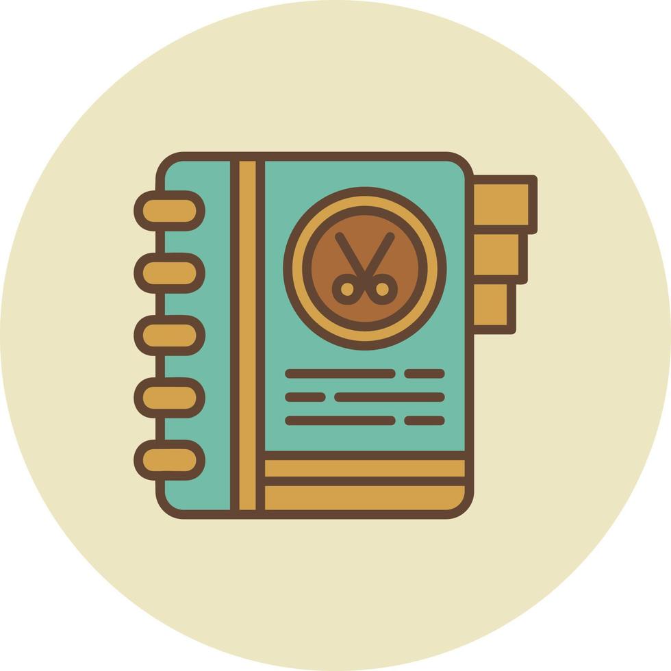 Agenda Creative Icon Design vector