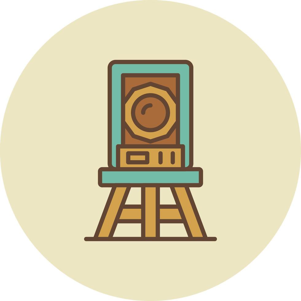 Theodolite Creative Icon Design vector